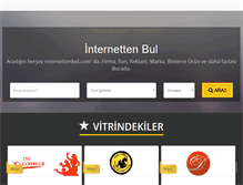 Tablet Screenshot of internettenbul.com
